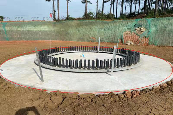 風(fēng)機(jī)基礎(chǔ)內(nèi)部缺陷檢測