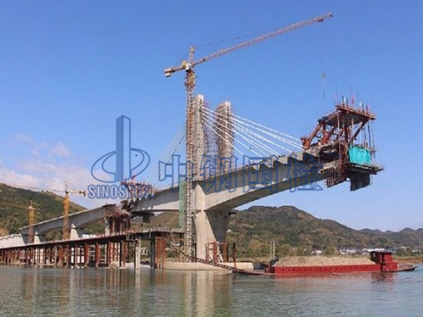 橋梁檢測，現場檢測