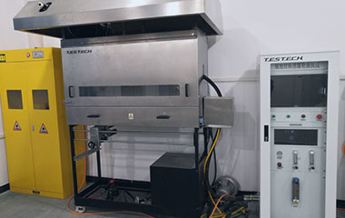 鋪地材料燃燒熱值設備